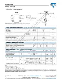 SI1865DDL-T1-GE3 Datasheet Page 2