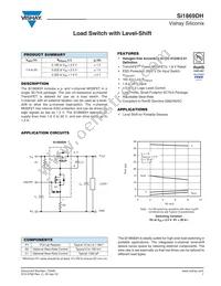SI1869DH-T1-GE3 Datasheet Cover