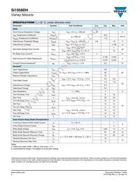 SI1958DH-T1-E3 Datasheet Page 2