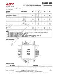 SI2169-D60-GMR Datasheet Page 2