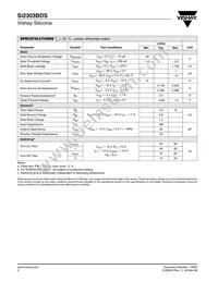 SI2303BDS-T1-GE3 Datasheet Page 2