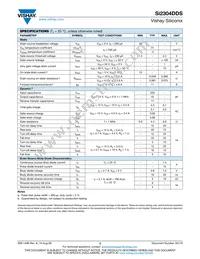 SI2304DDS-T1-GE3 Datasheet Page 2