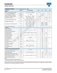 SI2305CDS-T1-GE3 Datasheet Page 2