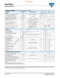 SI2318CDS-T1-GE3 Datasheet Page 2