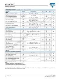 SI2319CDS-T1-GE3 Datasheet Page 2