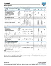 SI2329DS-T1-GE3 Datasheet Page 2