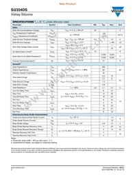 SI2334DS-T1-GE3 Datasheet Page 2