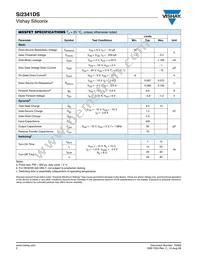 SI2341DS-T1-GE3 Datasheet Page 2