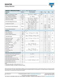 SI2347DS-T1-GE3 Datasheet Page 2