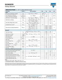 SI2365EDS-T1-GE3 Datasheet Page 2