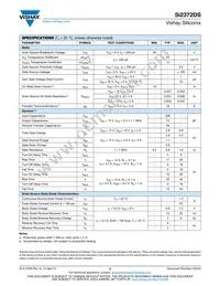SI2372DS-T1-GE3 Datasheet Page 2