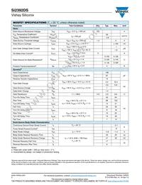 SI2392DS-T1-GE3 Datasheet Page 2