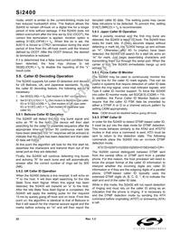SI2400-BS Datasheet Page 22