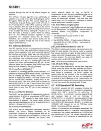 SI2401-FS Datasheet Page 20