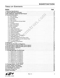 SI2457-C-GTR Datasheet Page 3