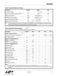 SI2493-C-GTR Datasheet Page 7