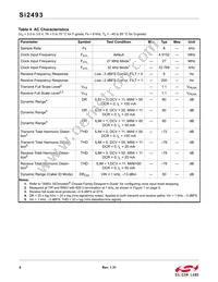 SI2493-D-FS Datasheet Page 6