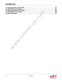 SI2494-A-GM Datasheet Page 4
