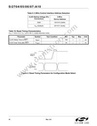 SI2707-A10-GM Datasheet Page 10