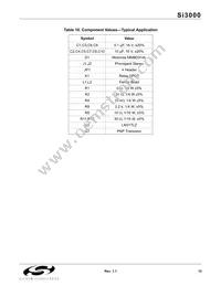 SI3000-KS Datasheet Page 13