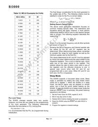 SI3000-KS Datasheet Page 18