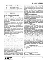 SI3008-B-FS Datasheet Page 21