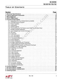 SI3010-FSR Datasheet Page 3