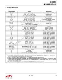 SI3010-FSR Datasheet Page 19