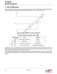 SI3010-FSR Datasheet Page 20