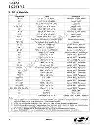 SI3050-D-FT Datasheet Page 18