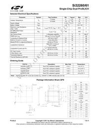 SI32261-C-GMR Datasheet Page 2