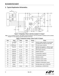 SI3400-E1-GM Datasheet Page 8