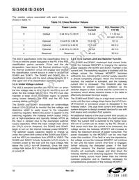 SI3400-E1-GM Datasheet Page 12