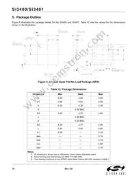 SI3400-E1-GM Datasheet Page 16