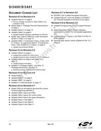 SI3400-E1-GM Datasheet Page 18