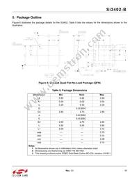 SI3402-B-GMR Datasheet Page 17