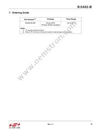 SI3402-B-GMR Datasheet Page 19