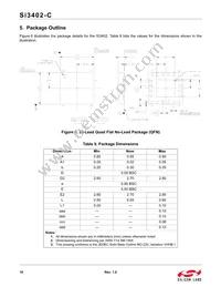 SI3402-C-GM Datasheet Page 16