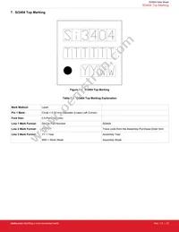 SI3404-A-GMR Datasheet Page 23