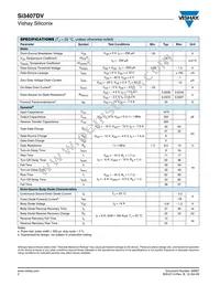 SI3407DV-T1-E3 Datasheet Page 2