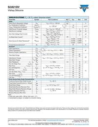 SI3421DV-T1-GE3 Datasheet Page 2