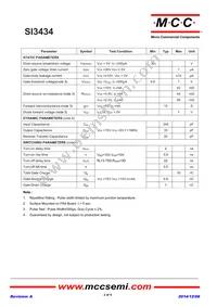 SI3434-TP Datasheet Page 2