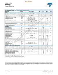 SI3438DV-T1-GE3 Datasheet Page 2
