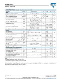 SI3443CDV-T1-E3 Datasheet Page 2