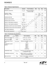 SI3452-B01-IM Datasheet Page 6