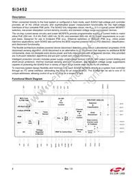 SI3452D-B02-GMR Datasheet Page 2