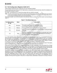 SI3452D-B02-GMR Datasheet Page 18