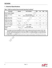 SI3454-B01-IMR Datasheet Page 4