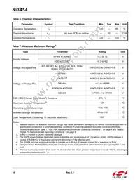 SI3454-B01-IMR Datasheet Page 14