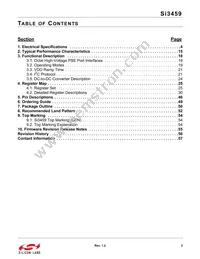 SI3459-B02-IMR Datasheet Page 3